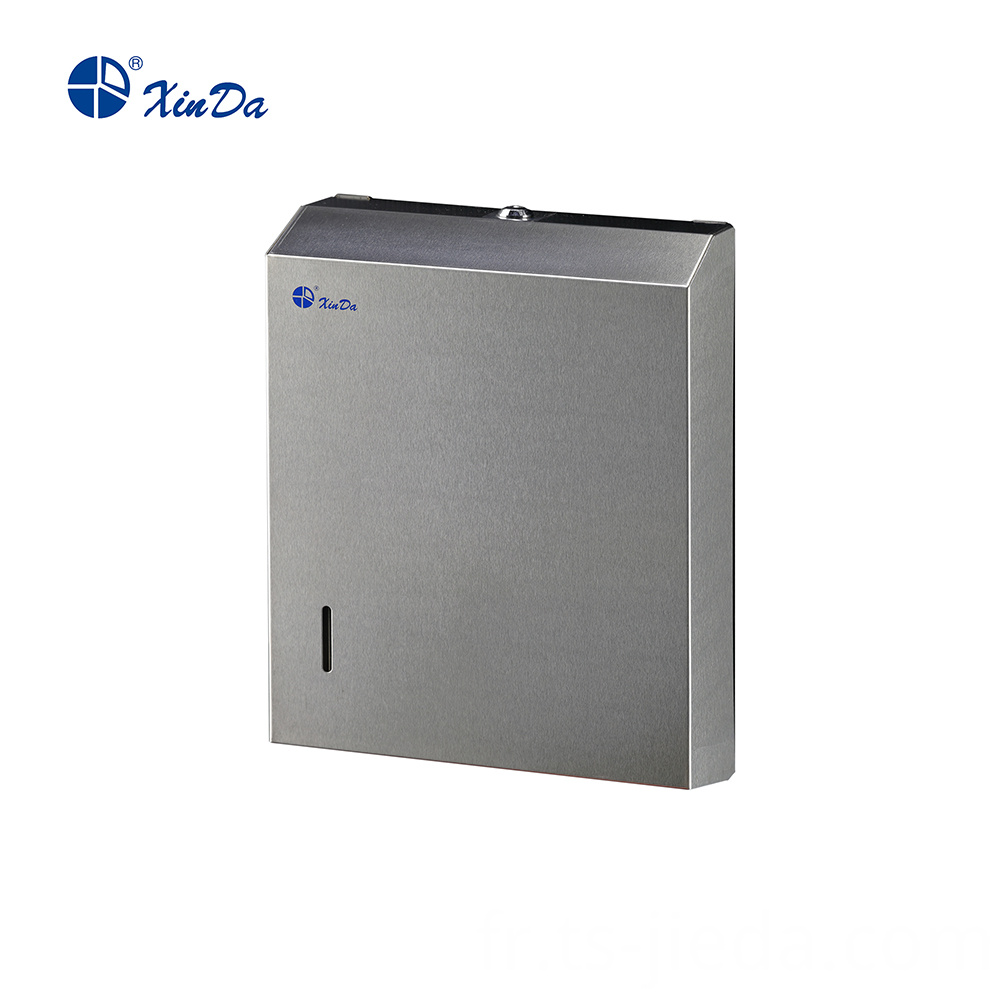 Distributeur de serviettes en rouleau en acier inoxydable de qualité Quality grade stainless steel Roll Towel Dispenser